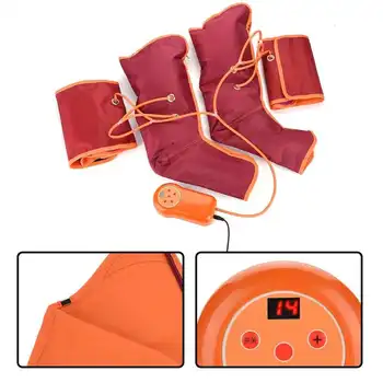 

Air Compression Ankle Leg Feet Massager Relaxation Foot Arms Therapy eb