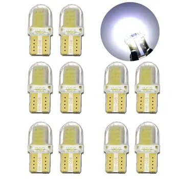 

10pcs LED Car Parking Light Wedge Interior Dome Lamp Auto Cars Turn Side Bulb
