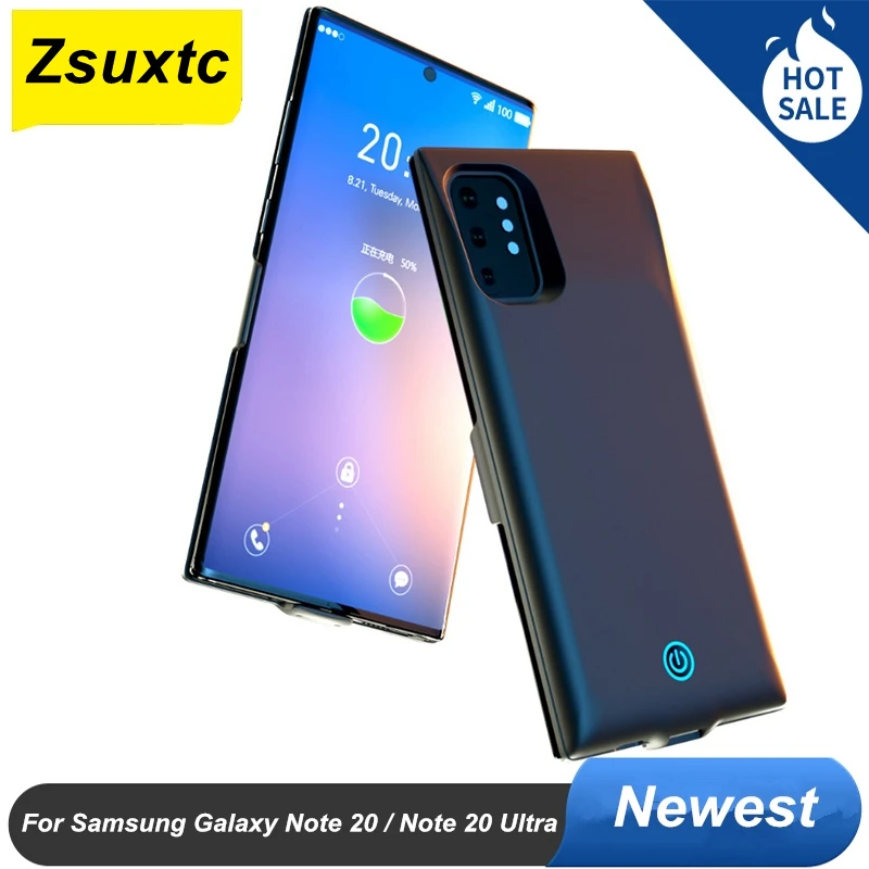 Чехол-аккумулятор для Samsung Galaxy Note 20 7000 мАч | Мобильные телефоны и аксессуары