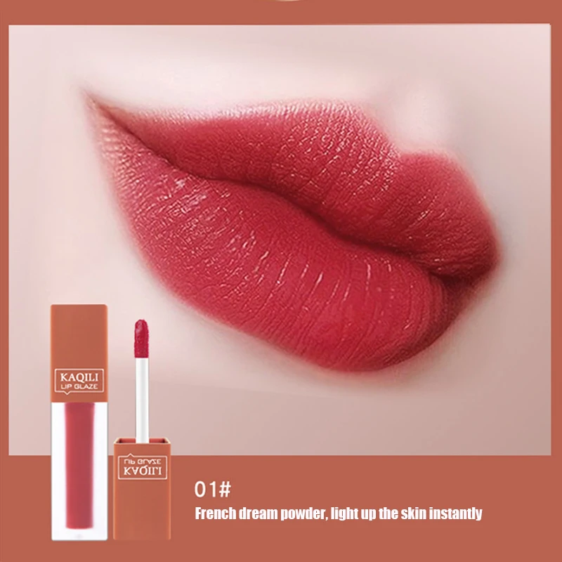 5 Colors Smooth Lip Gloss Long-lasting Moisturizing Non-fading Waterproof Liquid Lipstick Cosmetic