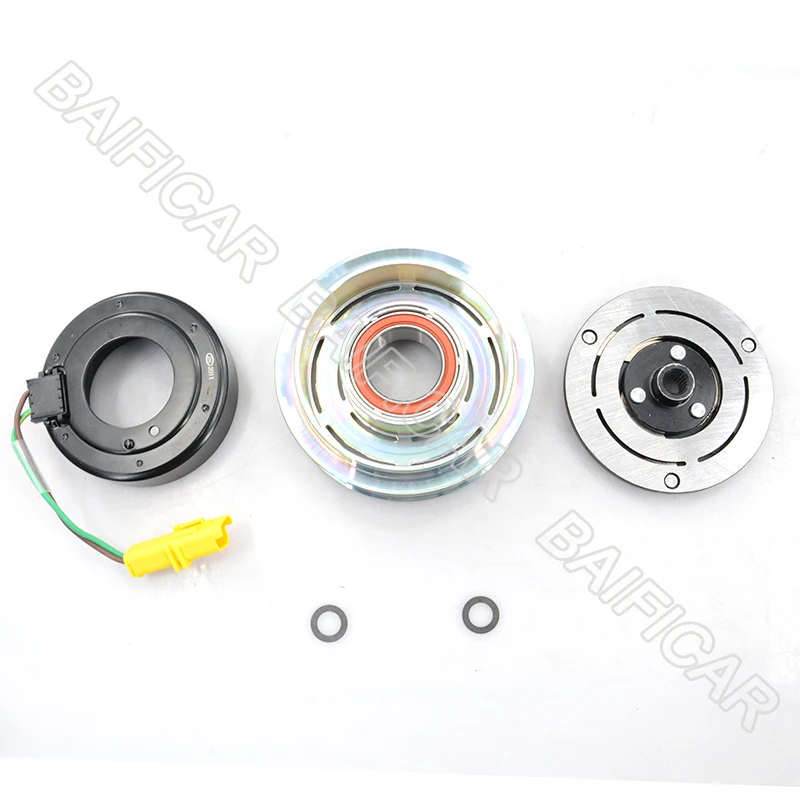 Baificar Brand Genuine Air Conditioning Compressor Solenoid Coil Clutch Chuck 6453RN For Peugeot 206 207 307 308 408 Citroen C2