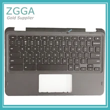 Для Dell Chromebook 11 5190 Упор для рук верхний чехол с американской клавиатурой 059JT9 59JT9
