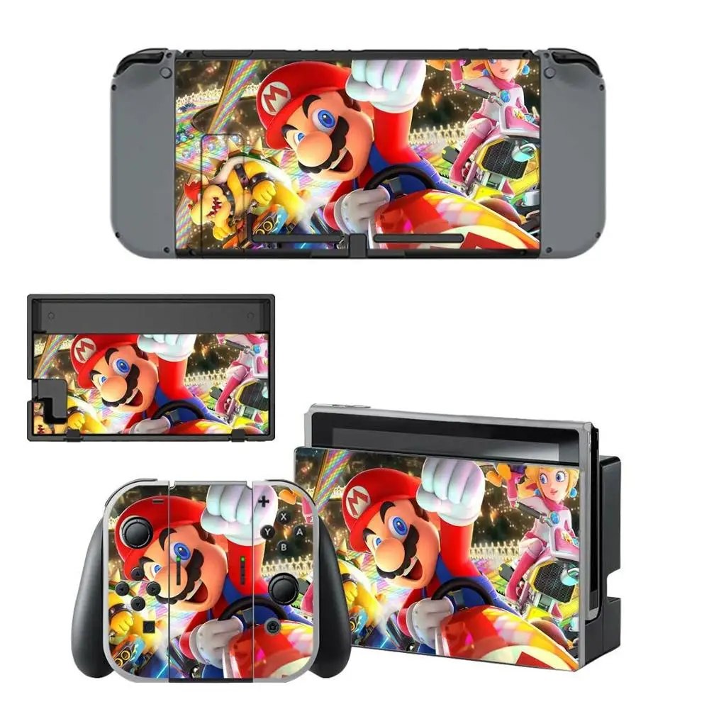 YSNS0886 Mario+ Rabbit Kindom Battle nintendo switch, наклейка для nintendo Switch, контроллер Joy-con - Цвет: YSNS0886