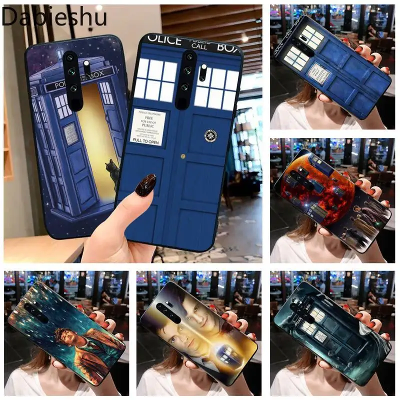 Чехол Tardis для Redmi Note 9 8 8T 8A 7 6 6A Go Pro Max K20 K30 | Мобильные телефоны и аксессуары