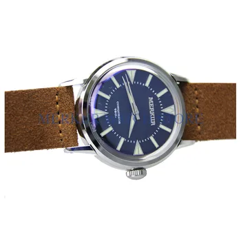 

MERKUR Conqueror Vintage Dive Watch Homage First Generation Alpinist Sapphire Pop Glass 38S Japan