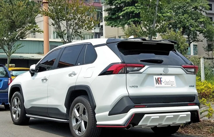 Для Toyota RAV4 Спойлер ABS Материал заднее крыло праймер цвет спойлер год