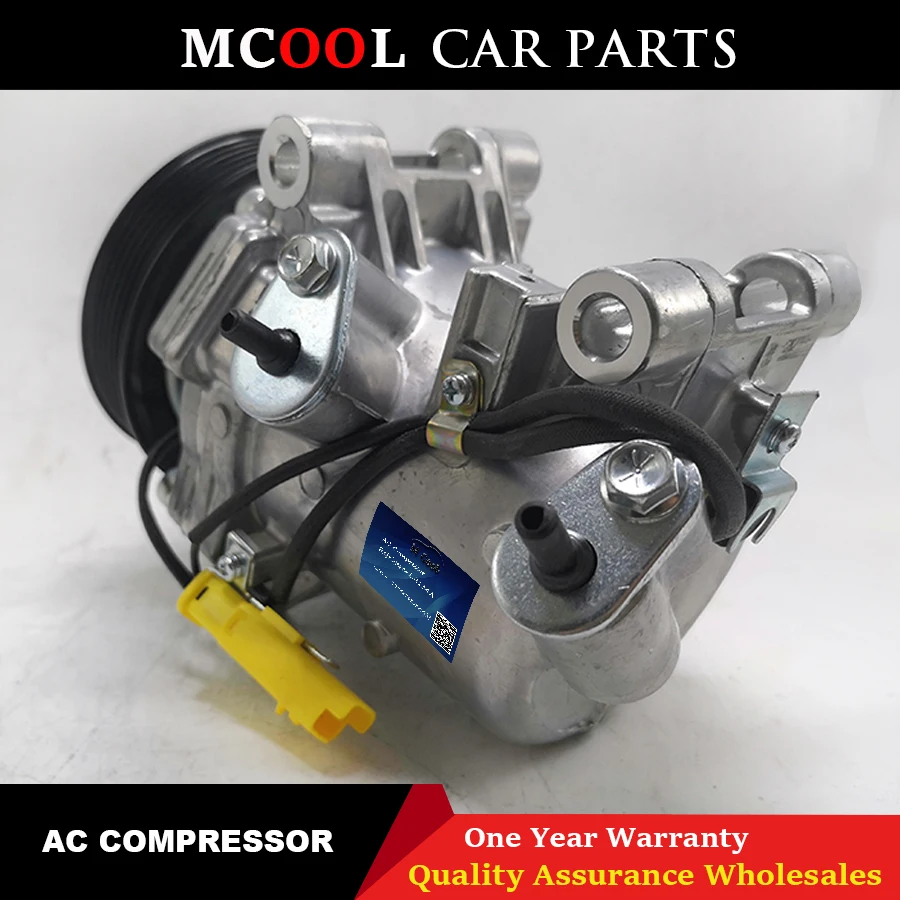 AC компрессор для citroen C-Elysee 2012 2013 для peugeot 301 1.6L 9806599380 JSR11T602078 9676011680 3966364