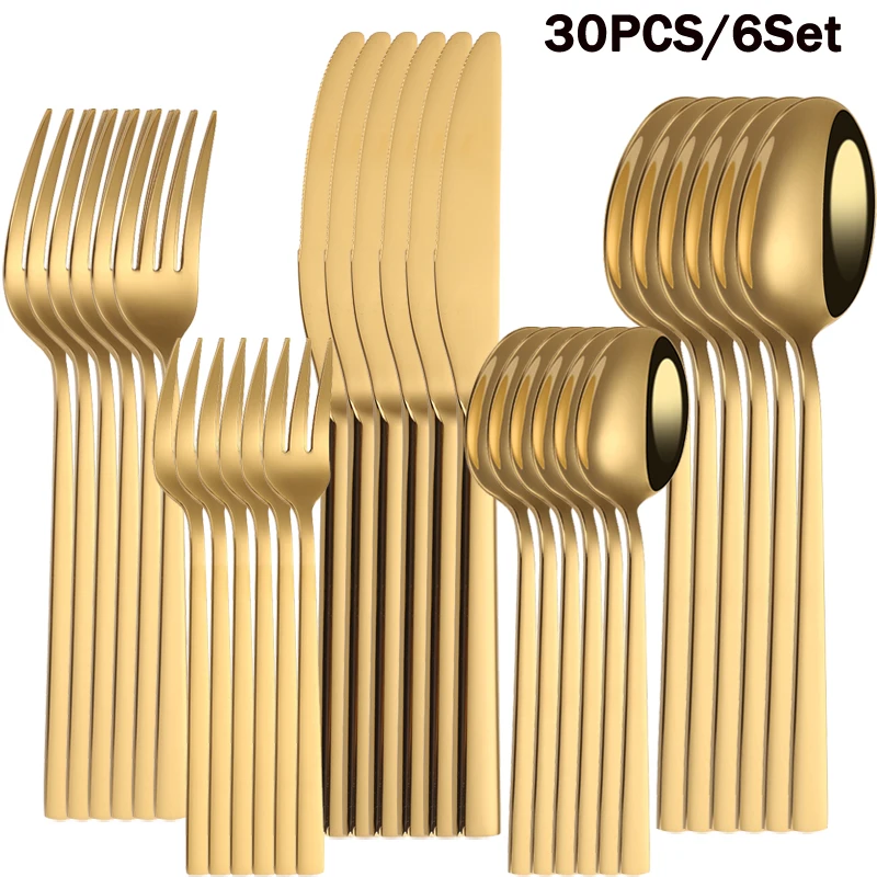 30pcs gold