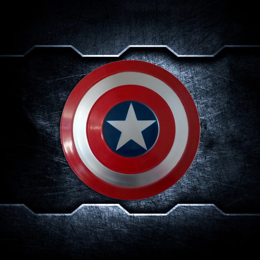 

Captain America Shield 1:1 Metal Superhero Cosplay Prop Avenger Cool Full Shield Halloween Party Hero Cosplay Super Weapon