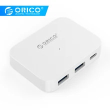 ORICO Мульти USB 3,0 концентратор Высокоскоростной type-C концентратор USB3.1 5 Гбит/с USB разветвитель USB C концентратор устройство для чтения карт SD TF для MacBook OS ПК компьютер