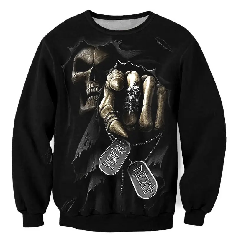 Спортивный костюм унисекс с 3D принтом крутой пуловер в стиле хип хоп