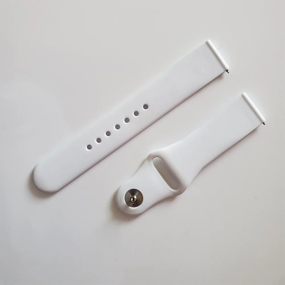 Силиконовый браслет для полярного воспламенения Смарт часы браслет для POLAR Vantage M Замена аксессуары браслет ремешок для часов - Цвет: White