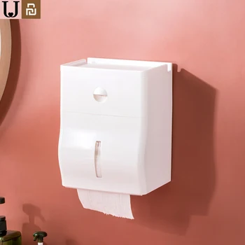 

New Youpin JORDAN&JUDY Tissue Box Multifunction Tissue Storage Box Dorm Bedroom Bed Organizer for Home Decoration Toilet