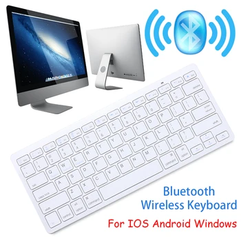 

Mini Bluetooth Keyboard Ultra Slim Wireless Computer Peripheral Keyboard For Apple iPad iPhone Android Mac Windows Office Supply