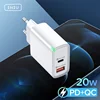 INIU PD 20W USB A Type C Charger Quick Charging Fast Phone Charge For iPhone 12 11 mini X Xs Xr Pro Max 6 7 8 Plus Huawei Xiaomi ► Photo 1/6