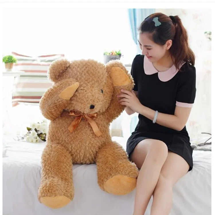 

Plush Toys Ruby Endorsement Listen Not See Say Teddy Shy-