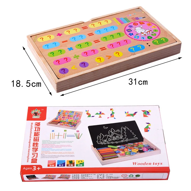 

CHILDREN'S Toy Multi-functional Magnetic with Numbers Educational Toy Counting Sticks Arithmetic PCs Kindergarten Young STUDENT'