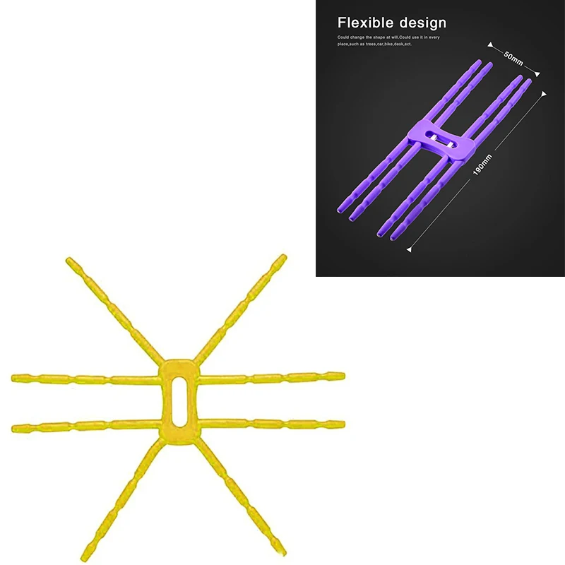 Универсальный держатель-подставка для планшета с пауком, регулируемая ручка, автомобильный стол, подставка для телефона, крепление для IPhone, samsung, huawei - Цвет: 9