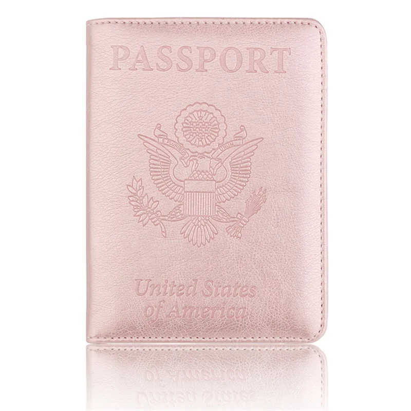 Mcneely Rfid Блокировка Обложка для паспорта США Обложка для паспорта американские обложки для паспорта для девочек чехол для паспорта кошелек