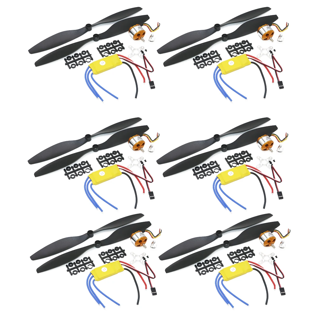  F550 Hexacopter Rahmen Mit Fahrwerk kit w/APM2.8 Flight control/7 M GPS/A2212 1000KV 30A ESC/Flysky