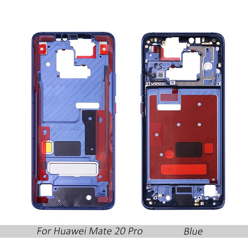 Для huawei P20 mate 20 Pro Nova 3 4 средняя рамка задняя крышка корпуса Запчасти для huawei Honor V20 9i