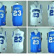 Новое поступление, Memphis Tigers, высокое качество, Derrick Rose Jersey