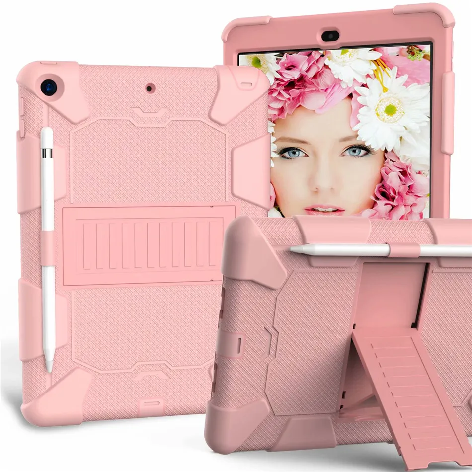 AA11 Чехол для ipad 10,2 7го поколения A2200 A2198 A2232 A2197 с держателем карандаша противоударный сверхпрочный бронированный чехол-подставка+ пленка - Цвет: AA11
