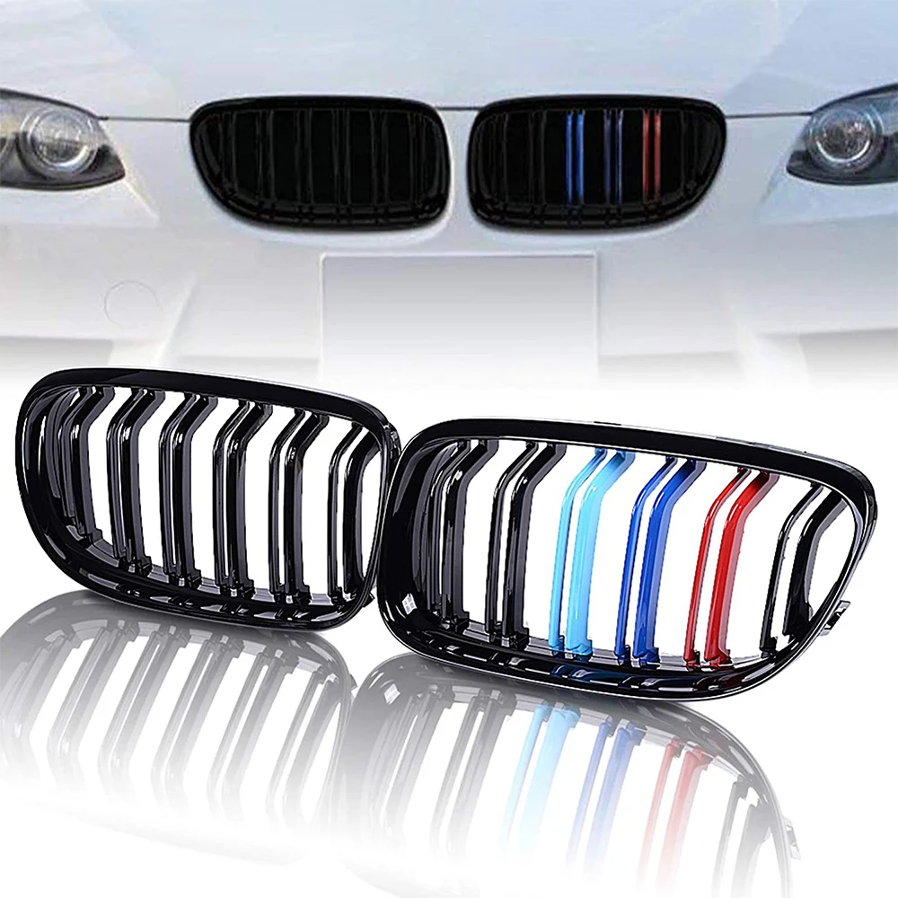 

Front Grille Grill For BMW 2009-2011 E90 E91 323i 325i 328i 330i 335i LCI Sedan M-Color