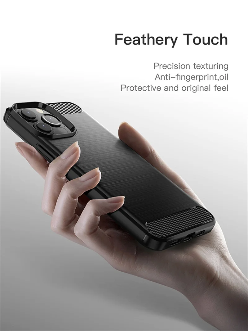 iphone 12 pro case For Cover iPhone 13 Pro Max Case For iPhone 13 Pro Cover Capas Carbon Fiber Case For iPhone 7 8 Plus 11 12 13 14 Pro Max Fundas best iphone 12 pro case