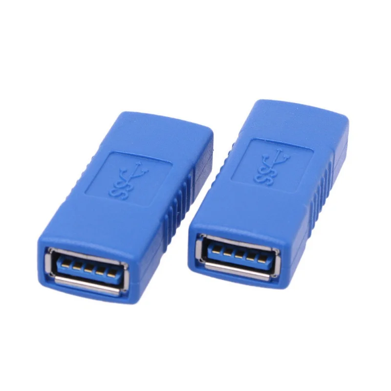 Универсальный USB 3,0 адаптер Муфты Типа A женский мост расширение Высокоскоростной разъем