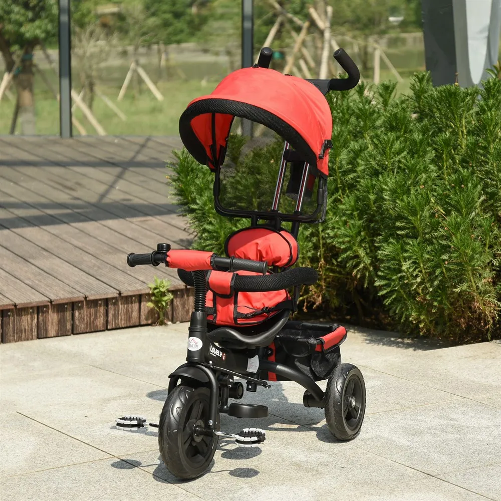Homcom Baby Tricycle 2 In 1 For + 18 