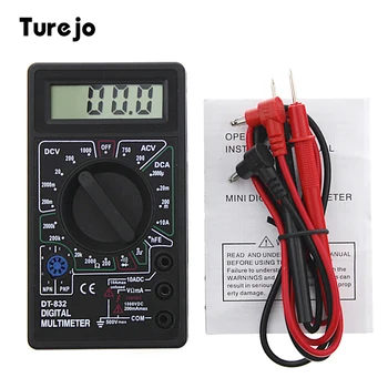 

Multimeter Tester Digital Multimeter AC/DC LCD Handheld Voltmeter Ammeter Ohm Tester Ranging Current Resistance Meter Tester