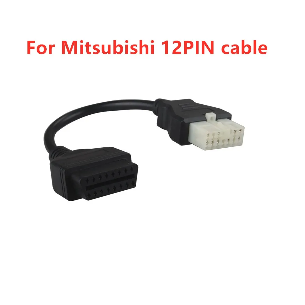 

Car OBD Diagnostic tool cable For M 12Pin To OBD2 16Pin Connector Adapter OBD1 OBD2 Connect Cable With Power Adapter