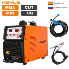 

KEYUE CT-520D 5kgs Capacity Flux No Gas Welding TIG CUT MMA MIG Welding Machine 4 in 1Multi-function TIG Welding Machine