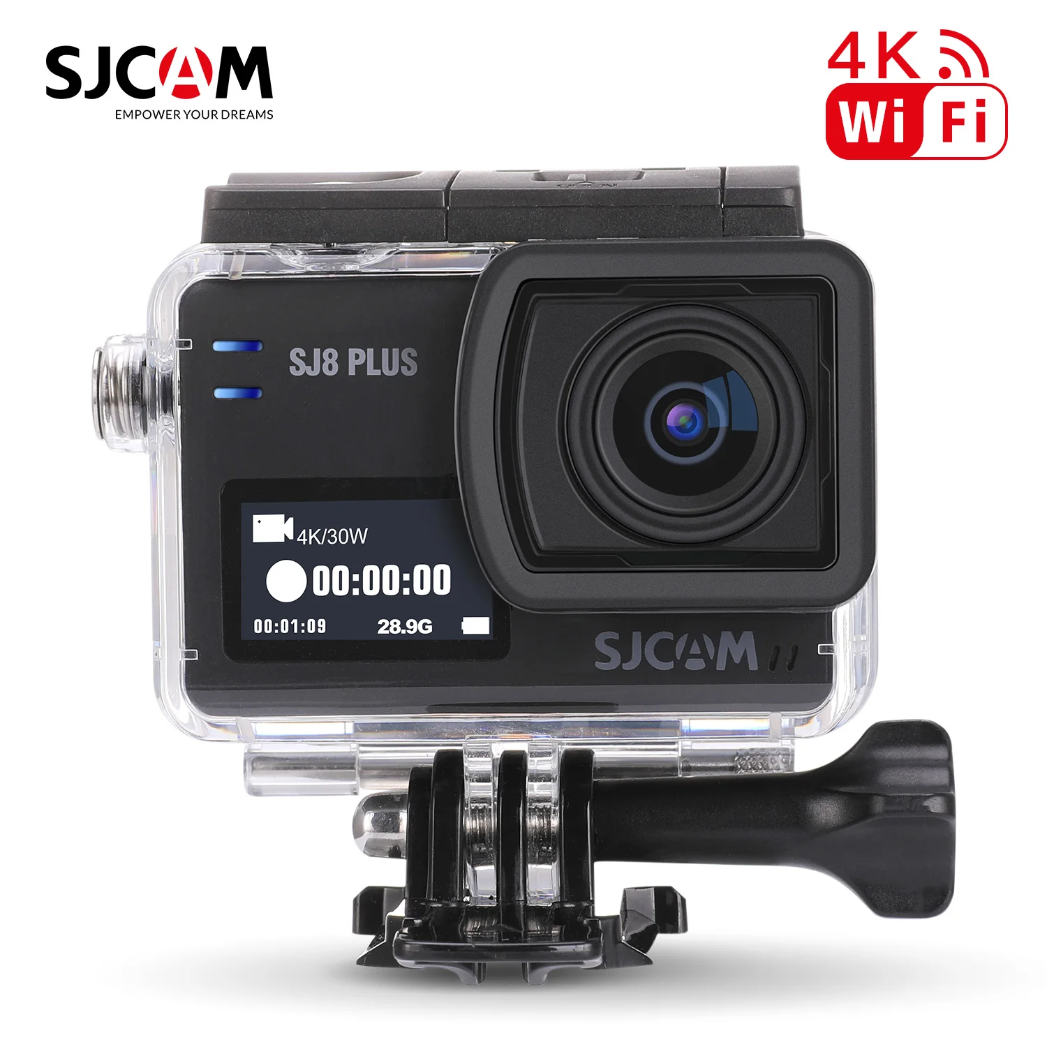 SJCAM SJ8 Plus Action Camera Sports  1290P DV4K WiFi Remote 30m Underwater Waterproof SJ Outdoor Sport Camera