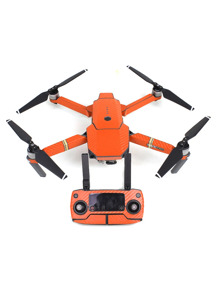Горячая водонепроницаемые Углеродные графические Стикеры для DJI Mavic Pro красочные наклейки для кожи для тела дрона/дистанционного управления/батареи/руки