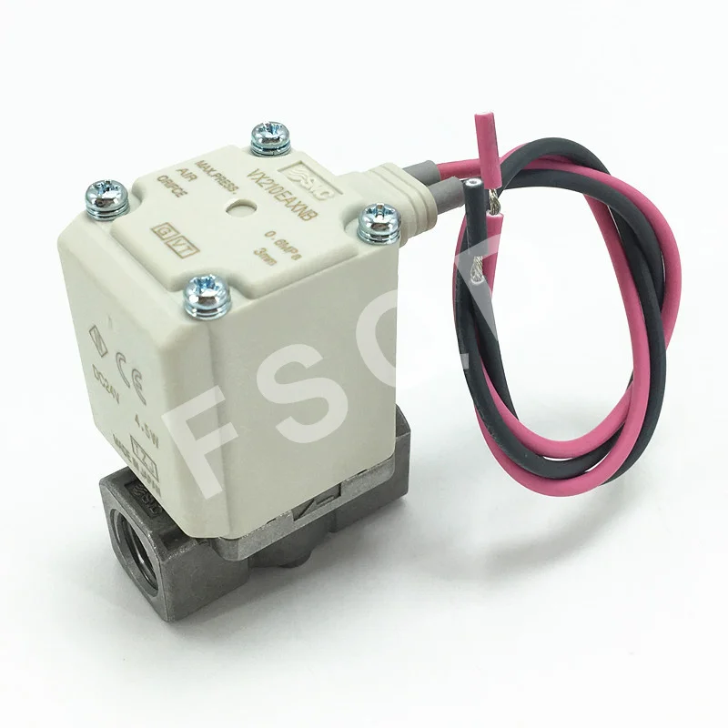 VX210AAXB VX230DFXB VX210EAXNB DC24V SMC с прямым управлением 2 порт клапан электромагнитный VX21 серии пневматические компоненты воздушные инструменты - Цвет: VX210EAXNB