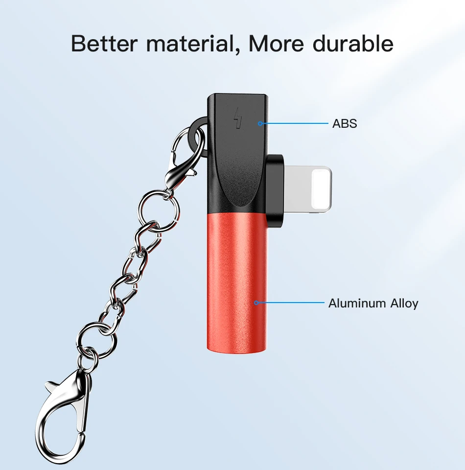 !ACCEZZ Charging Adapter For iPhone Lighting 7 8 Plus X XS  2 In 1 3.5mm Jack Earphone AUX Charger Listening Converter Connector (9)