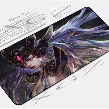

XGZ Anime Sexy Queen Custom for Large Computer Table Mat Black Lock-edge Fairy Tail Game Mouse Pad Speed Rubber Non-slip Xxl