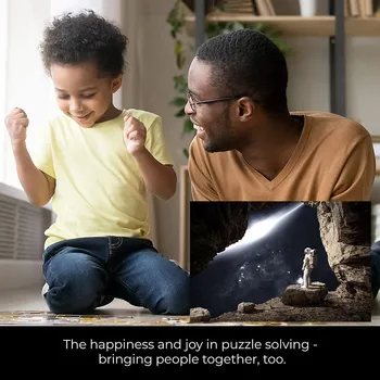 

1000 Piece Puzzle Set Adult And Childern Space Puzzle Funny Fact 75X50CM educational toys juguetes brinquedos игрушки New 2020