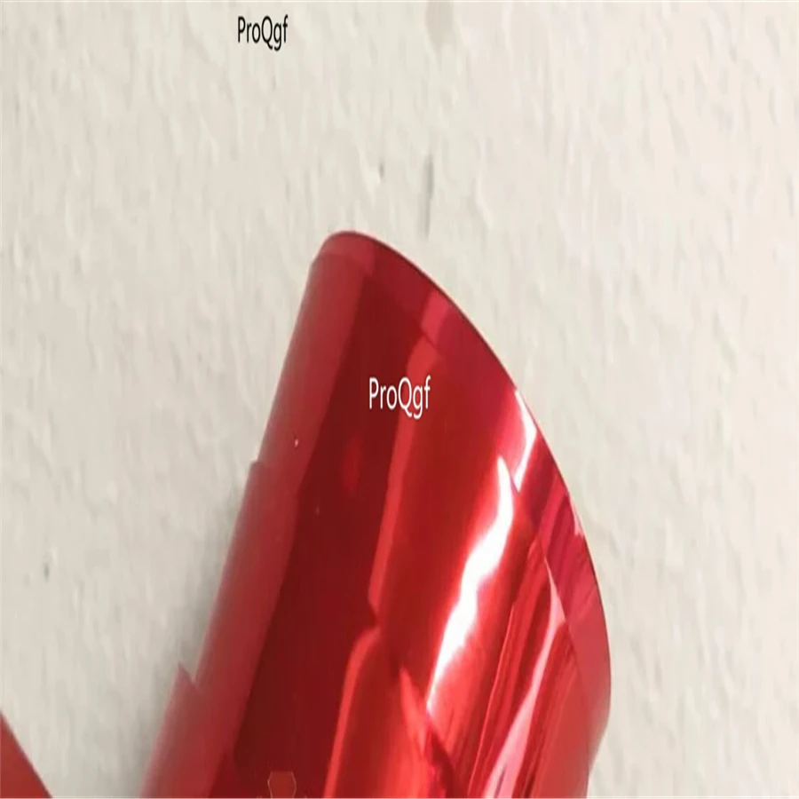 Prodgf 1 шт. набор дихроическая 100*100 см красная пленка