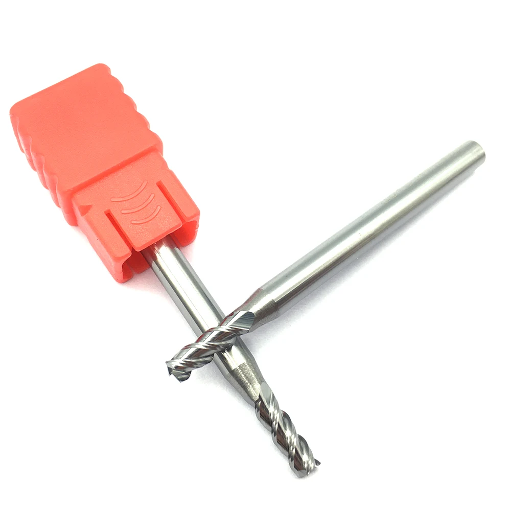 1PC Mill Aluminium 3.0XD4X50L Extra Long HRC60 3Flute Tungsten Carbide Milling Cutter Endmills Mill End Tool CNC Lathe Cutter