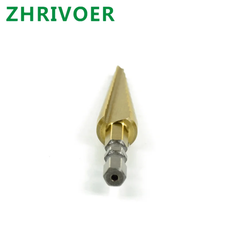Steel plate hole opener hexagonal handle step drill pagoda bit twist bit 3-13mm11step reamer bit wholesale