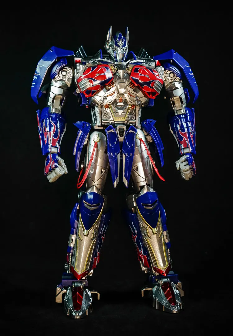 Уникальные игрушки UT трансформационный робот TF R-02 рыцарь OP Challenger металлический светодиодный светильник