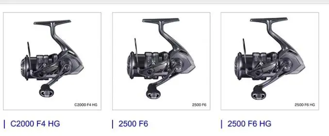 2021 Shimano Complex Xr Spinning Fishing Reel C2000 F4 2500hg F6 購入クリアランス COMPLEX HG F4 C2000 XR リール