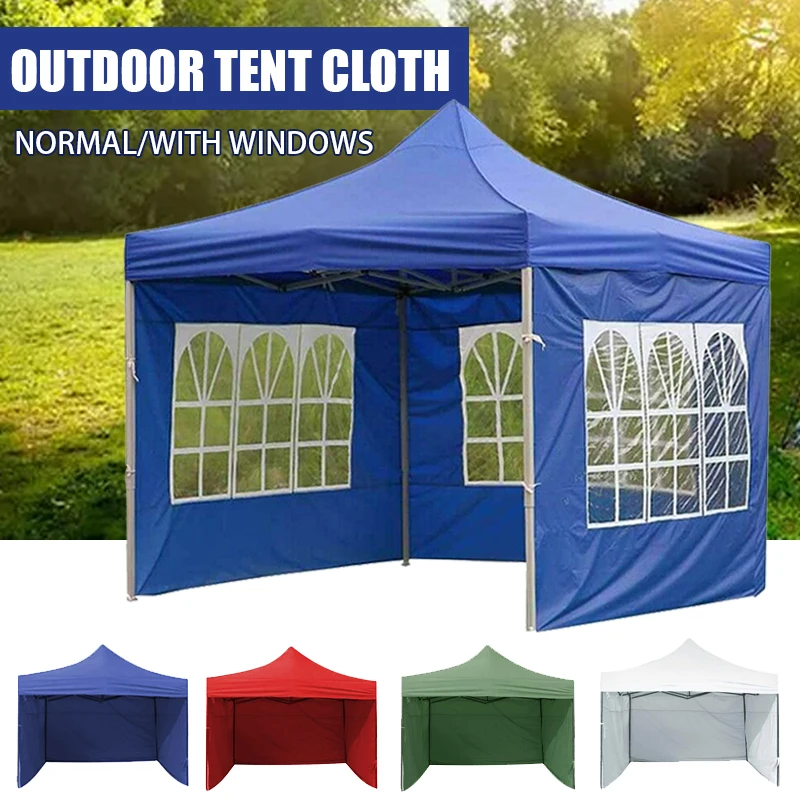 Sunshade Tent Cloth Frameless Folding Waterproof Translucent Oxford Party Camping BBQ Wedding Outdoor Gazebo Marquee Tarpaulin