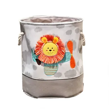

Folding Laundry Basket Round Large Capacity Storage Bin Bag Large Hamper Collapsible Clothes Toy Baskets Bucket Organizer