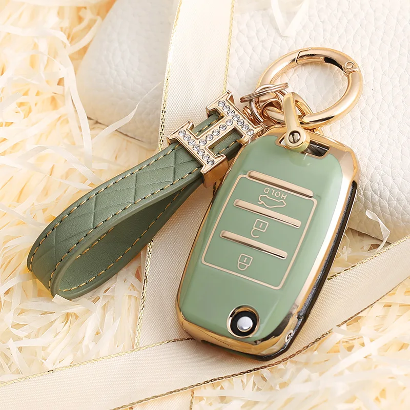 New Soft TPU Car Key Case Cover Shell per Kia Sportage 3 4 Rio QL Ceed Cerato Sorento K2 K3 K4 K5 accessori Auto portachiavi 14 New Soft TPU Car Key Case Cover Shell per Kia Sportage 3 4 Rio QL Ceed Cerato Sorento K2 K3 K4 K5 accessori Auto portachiavi - Hd66ec06307c24826b233807daf2d679as