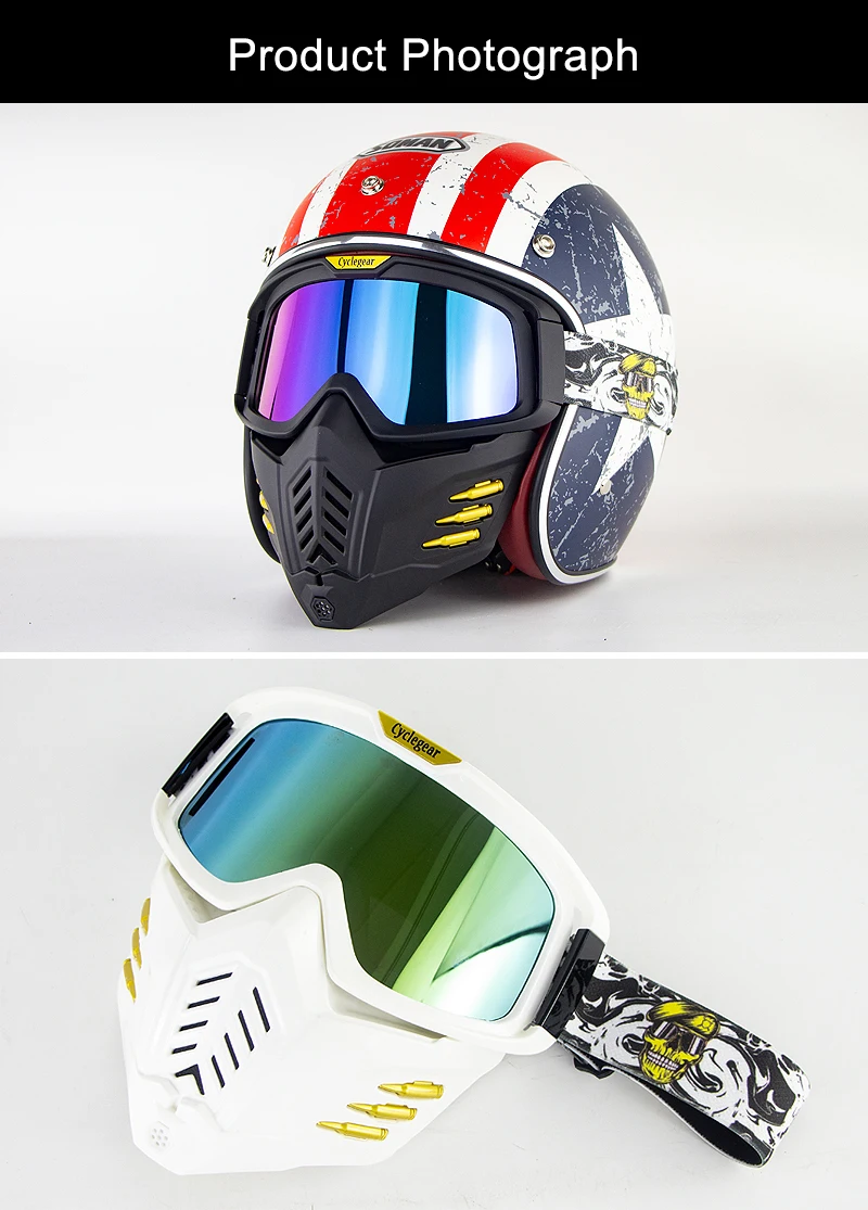 Уличные мотоциклетные очки ветрозащитные очки для мотокросса ATV Dirt Bike UTV очки защитные очки для катания на лыжах