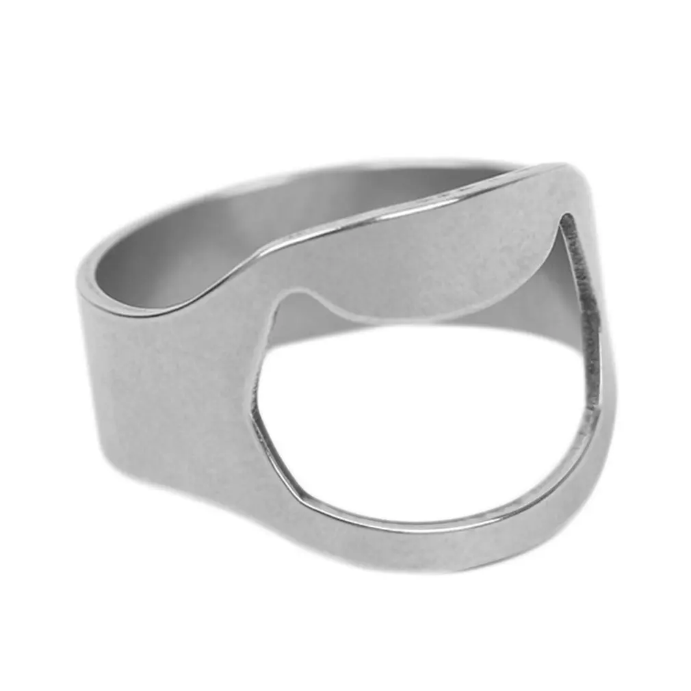 GENBOLI Металл Нержавеющая сталь палец кольцо открывалка для бутылок Бар Пивной